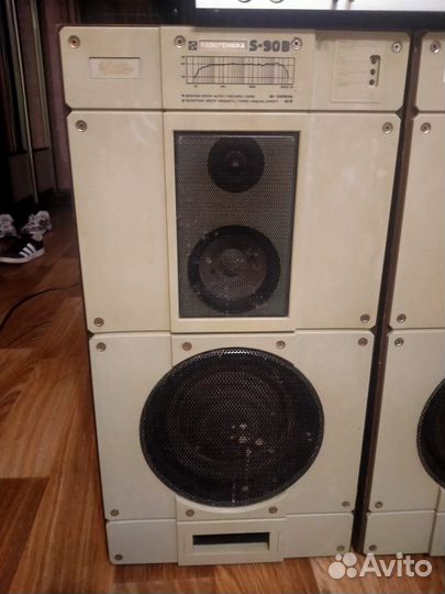 Акустика S-90B с усилителем Радиотехника У-101с