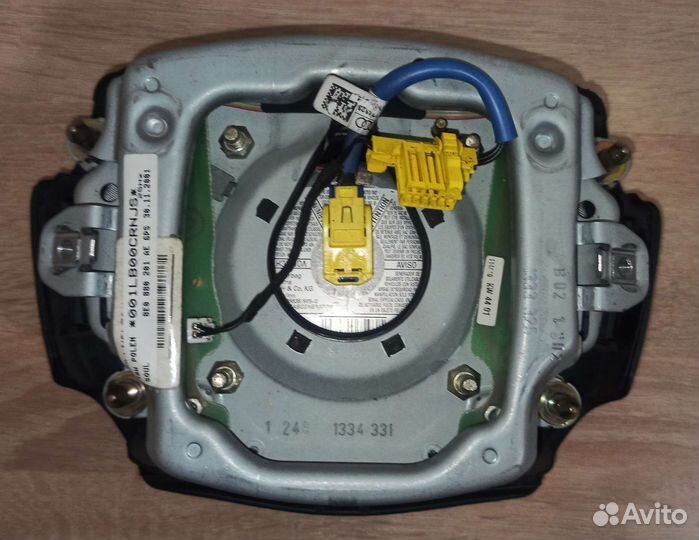 Оригинальный Руль Ауди А4 Б6 с аэрбегом