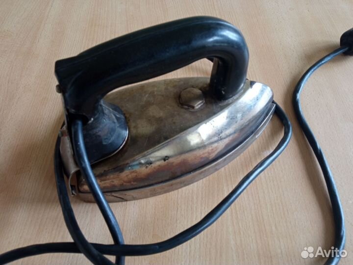 Старый портновский утюг, СССР, рабочее состояние