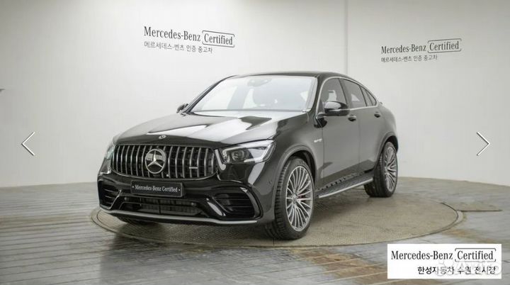 Mercedes-Benz GLC-класс AMG Coupe 4.0 AT, 2021, 6 021 км