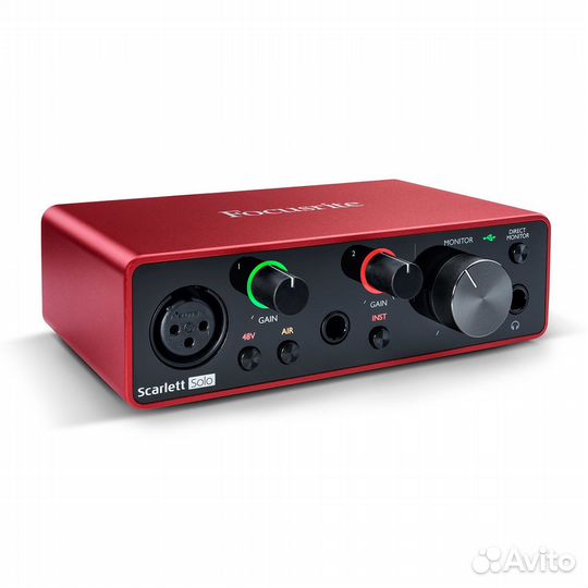 Звуковая карта focusrite Scarlett Solo 3rd Gen