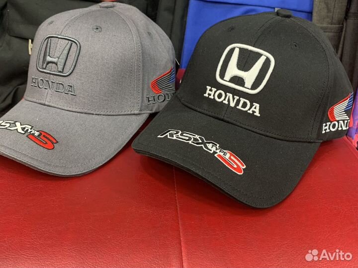 Кепка бейсболка Honda Motor новая. Черная