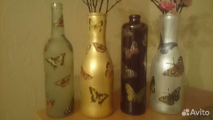 Ваза бутылка