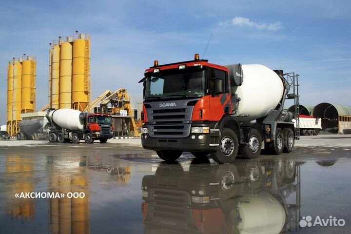 Бетон М100, М200, М300 ГОСТ, Бетононасос