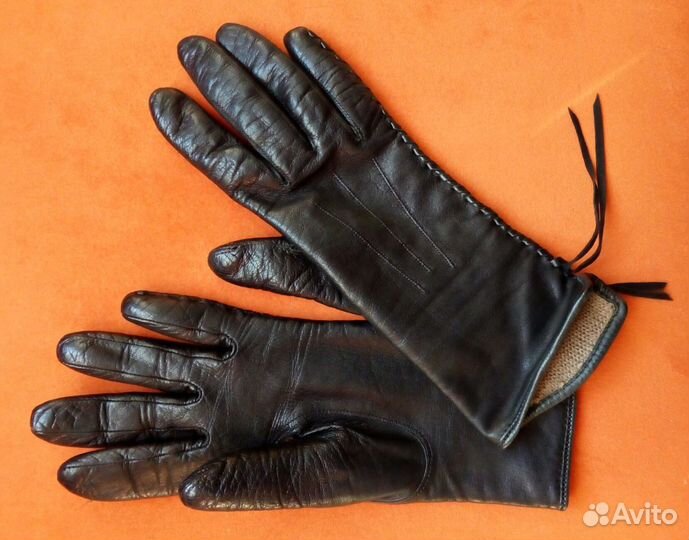 Перчатки детские, женские. Натуральная кожа