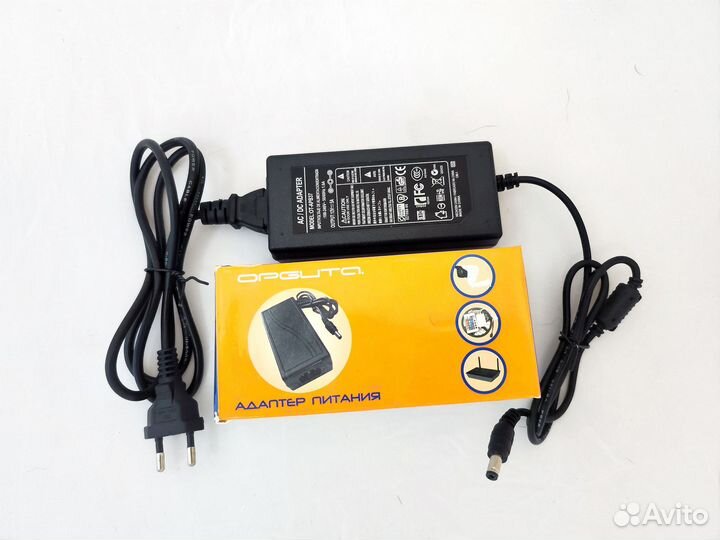 Блок питания 12v 5А для ресивера Триколор