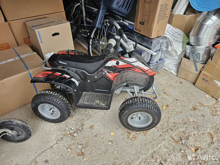 Электроквадроцикл для детей Razor Dirt Quad