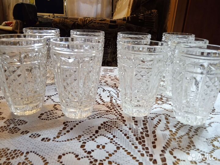 Хрустальные стаканы СССР