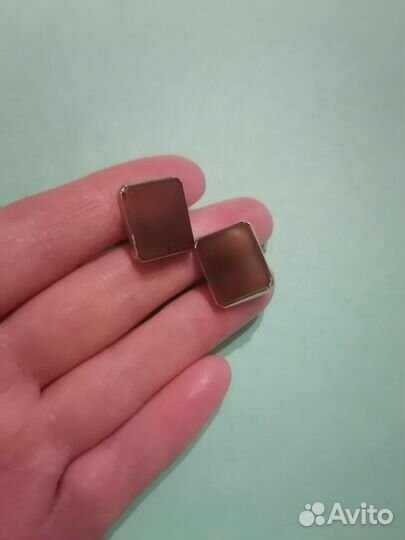 Запонки серебрянные СССР