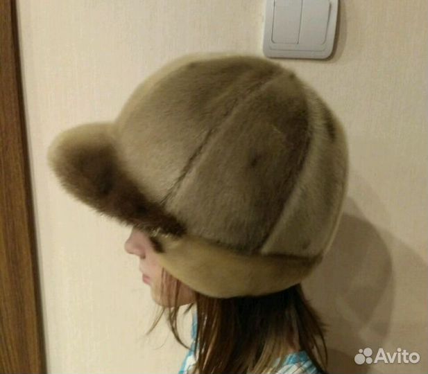 Меховая шапка из нерпы