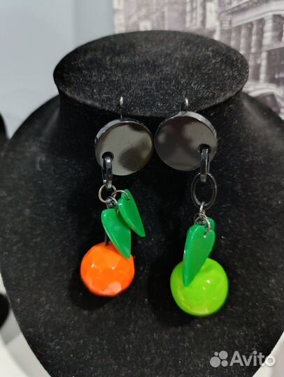 Клипсы винтажные Америка