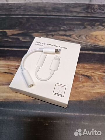 Переходник Lightning Aux новый