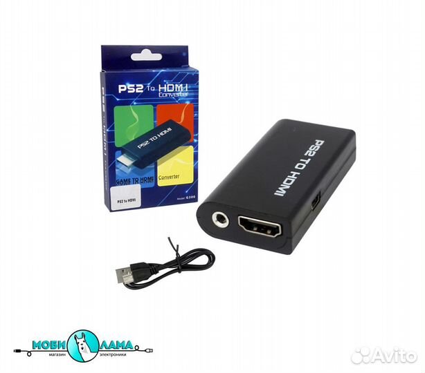 Адаптер PS2 to hdmi со звуком