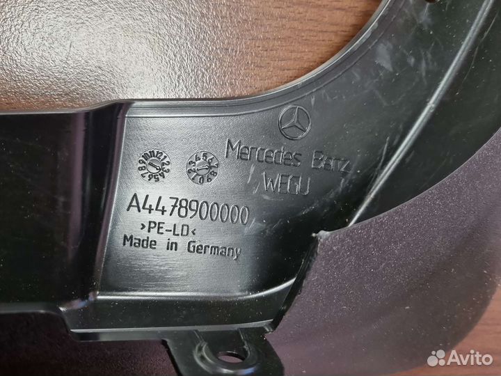 Брызговики передние к-кт mercedes benz vito (447)