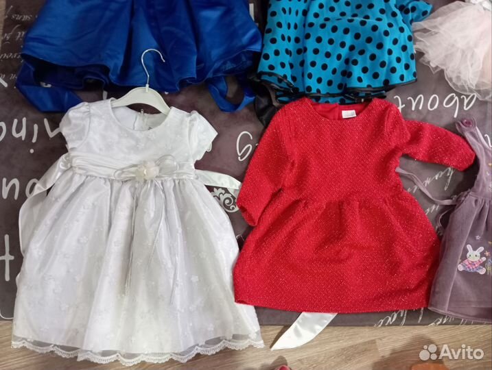 Вещи пакетом для девочки 86-92