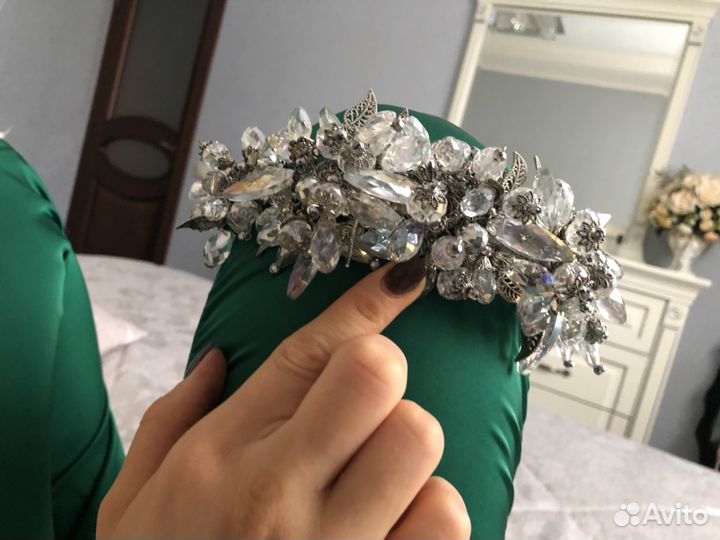 Свадебная комплект ручной работы