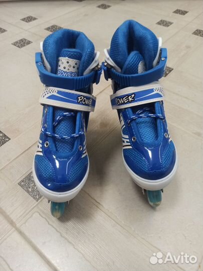 Роликовые коньки раздвижные 30-34