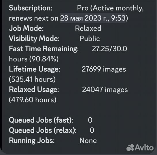 Midjourney подписка на русский сервер