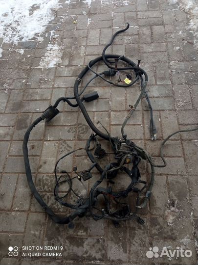 Проводка подкапотная от Мерседес мл 164 ом-642