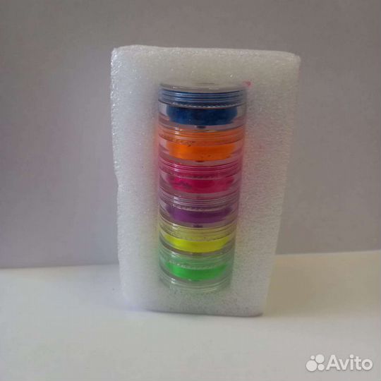 Блёстки пигменты для ногтей