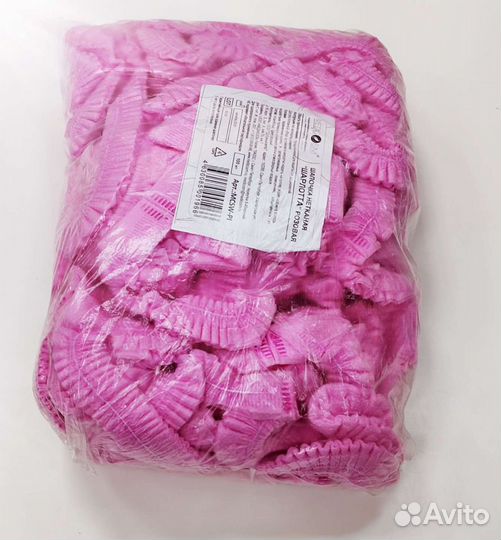 Шапочки - клип одноразовые