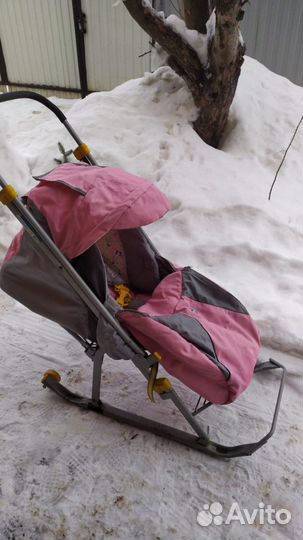 Коляска санки