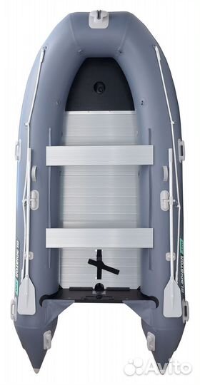 Лодка пвх Gladiator C370AL светло/темно-серый