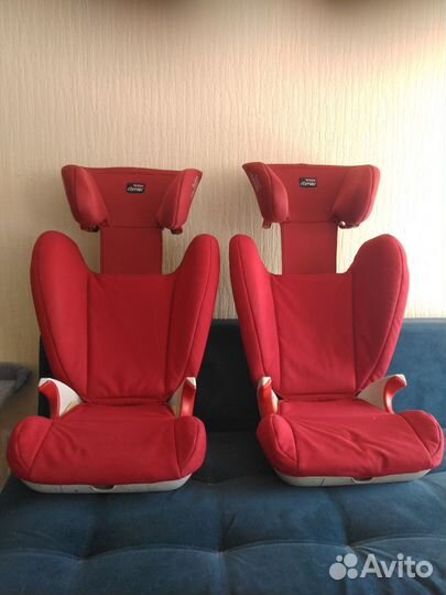 Автокресло Britax Roemer Kid II Flame Red Trendlin