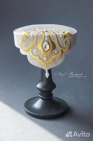 Тюбетейка, изю, серьги, пояс