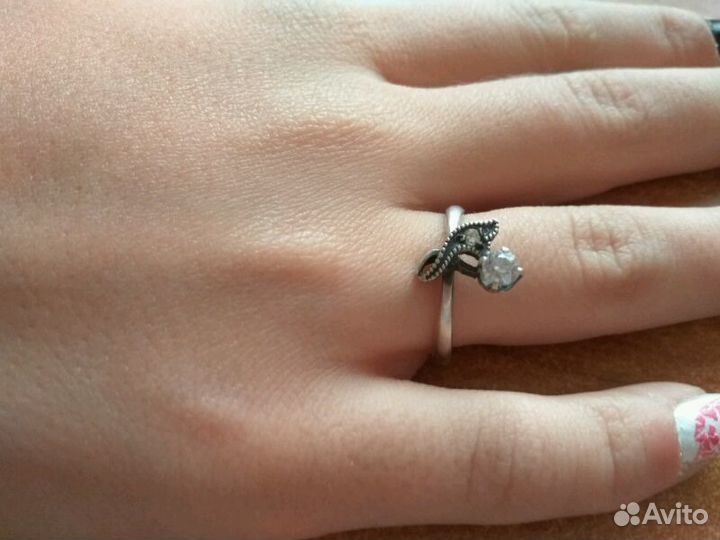 Серебряное колечко