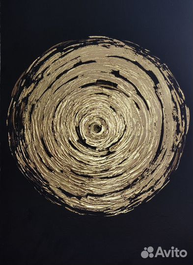 Роскошная картина с поталью