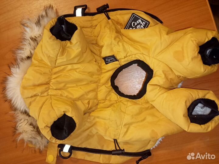 Зимний комбинезон для собаки (мальчик)