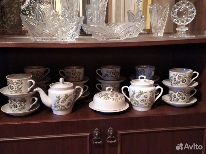 Чайный сервиз на 12 персон СССР