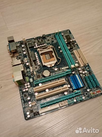 Материнская плата lga 1156 Gigabyte GA-H55M-D2H