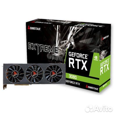 Видеокарта Biostar nVidia GeForce RTX 3080 10Gb VN