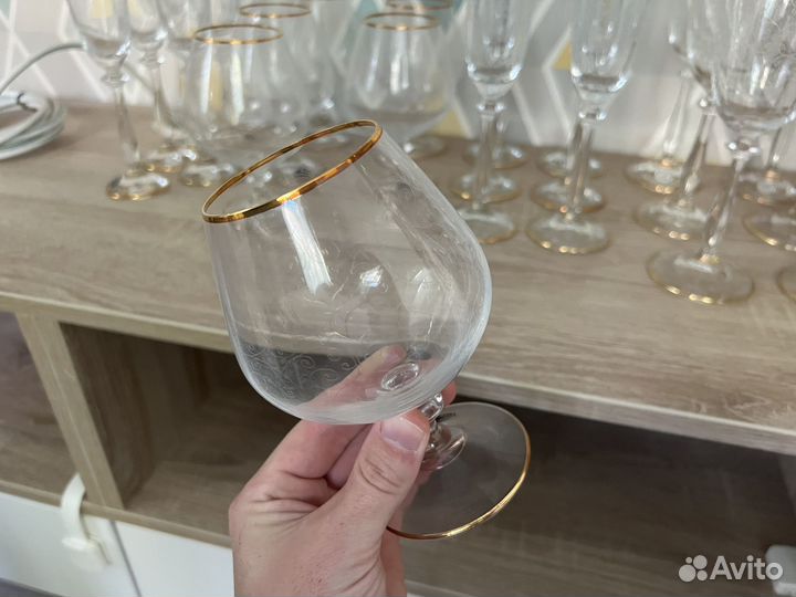 Набор бокалов Bohemia Angela 48 штук