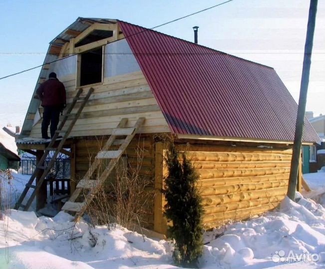 Крыша кровельные работы