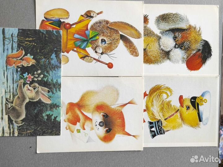 Коллекционные открытки и календарики