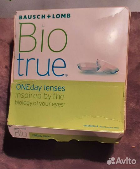 Контактные линзы Bio true - 4,50