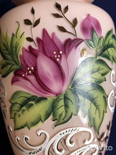 Вазы винтажные Bohemia времён СССР