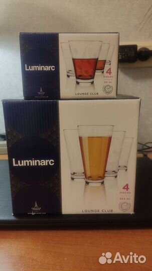 Бокалы и стопки lounge club Luminarc