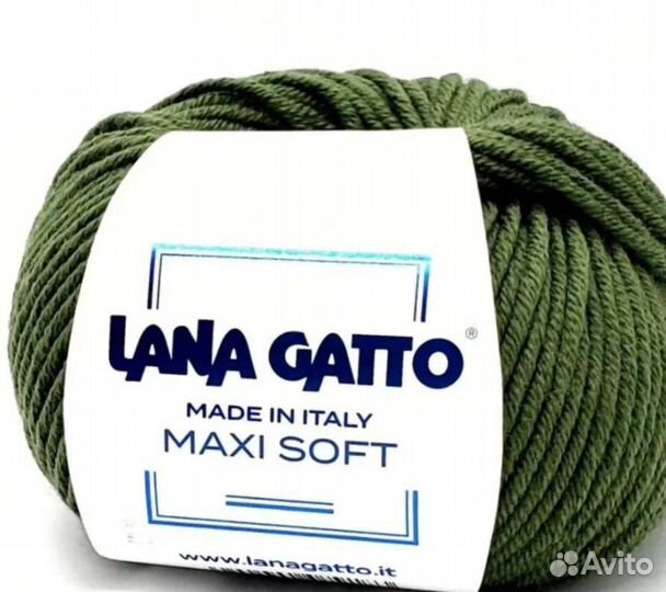 Итальянская пряжа Lana Gatto Maxi Soft