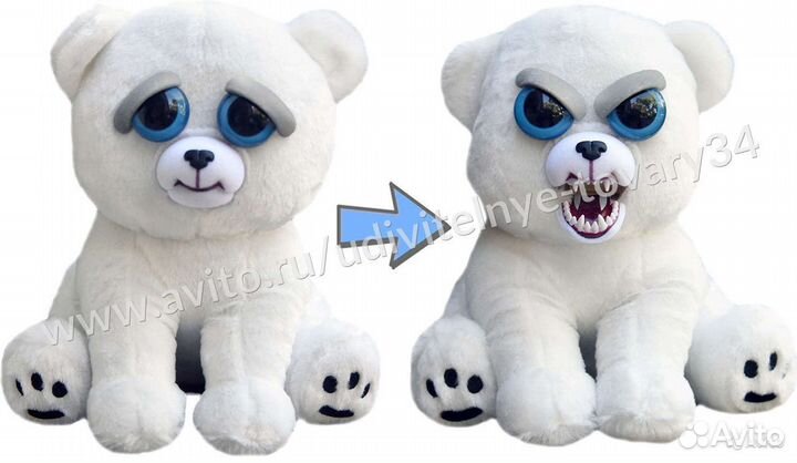 Мягкая игрушка Добрый/ Злой