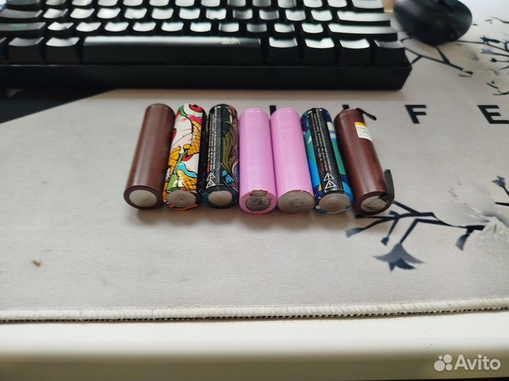 Литиевые батарейки 18650