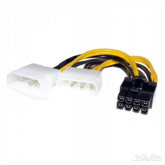 Переходник питания Molex/PCI-E 8pin видеокарт