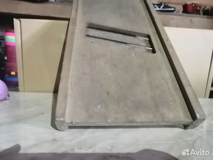 Тёрка деревянная для слайсов СССР