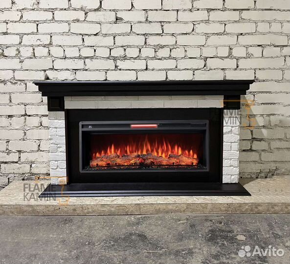 Электрокамины, готовые каминокомплекты, камины