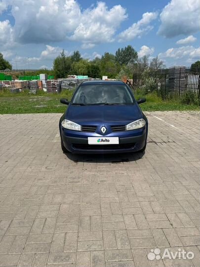 Renault Megane 1.6 МТ, 2004, 480 000 км