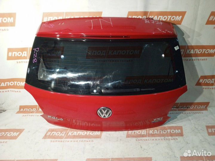 Крышка багажника Volkswagen Polo 5 2011