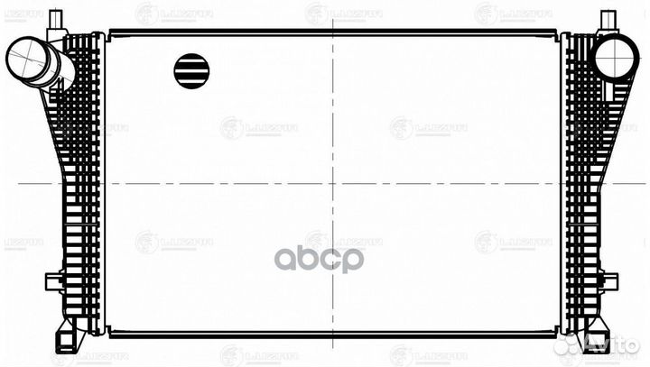Онв (радиатор интеркулера) для а/м VW Golf (12)